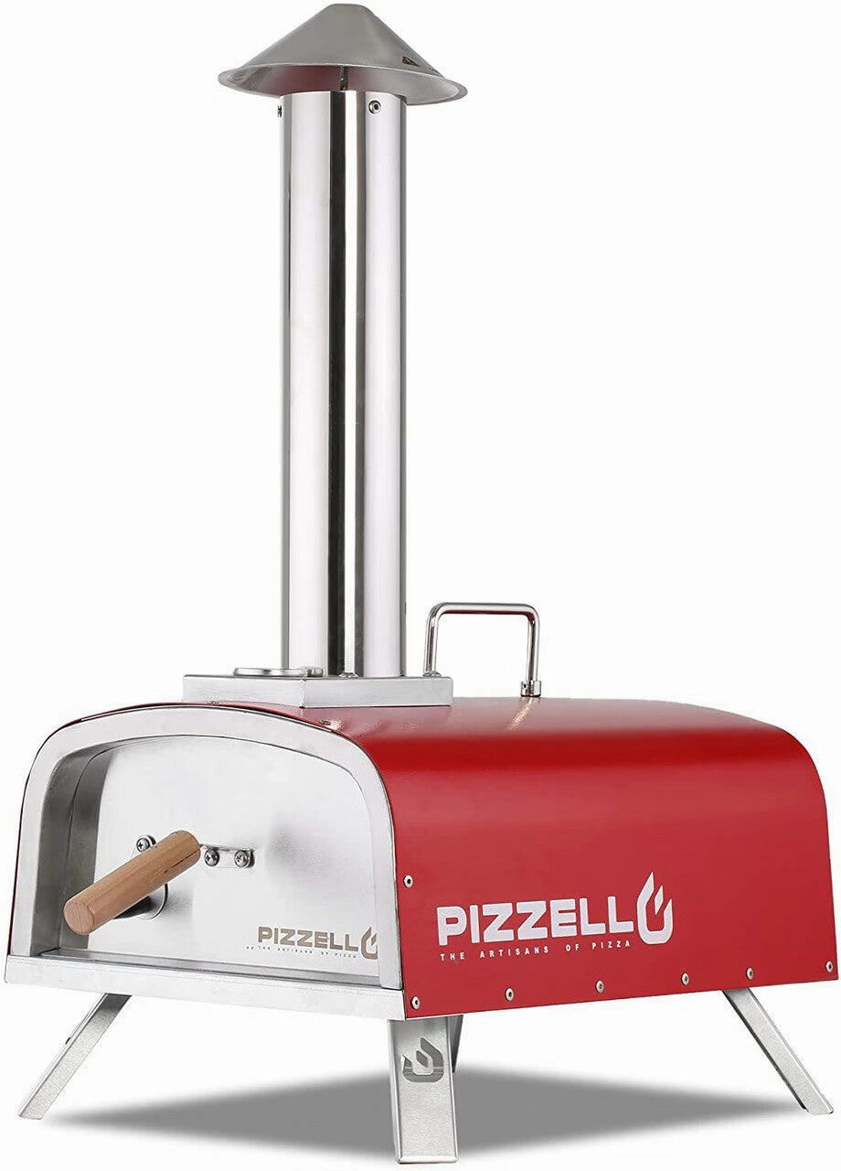 Pizzello Foldable Steel Pizza Ovens with Gas Burner X50001BKGAS