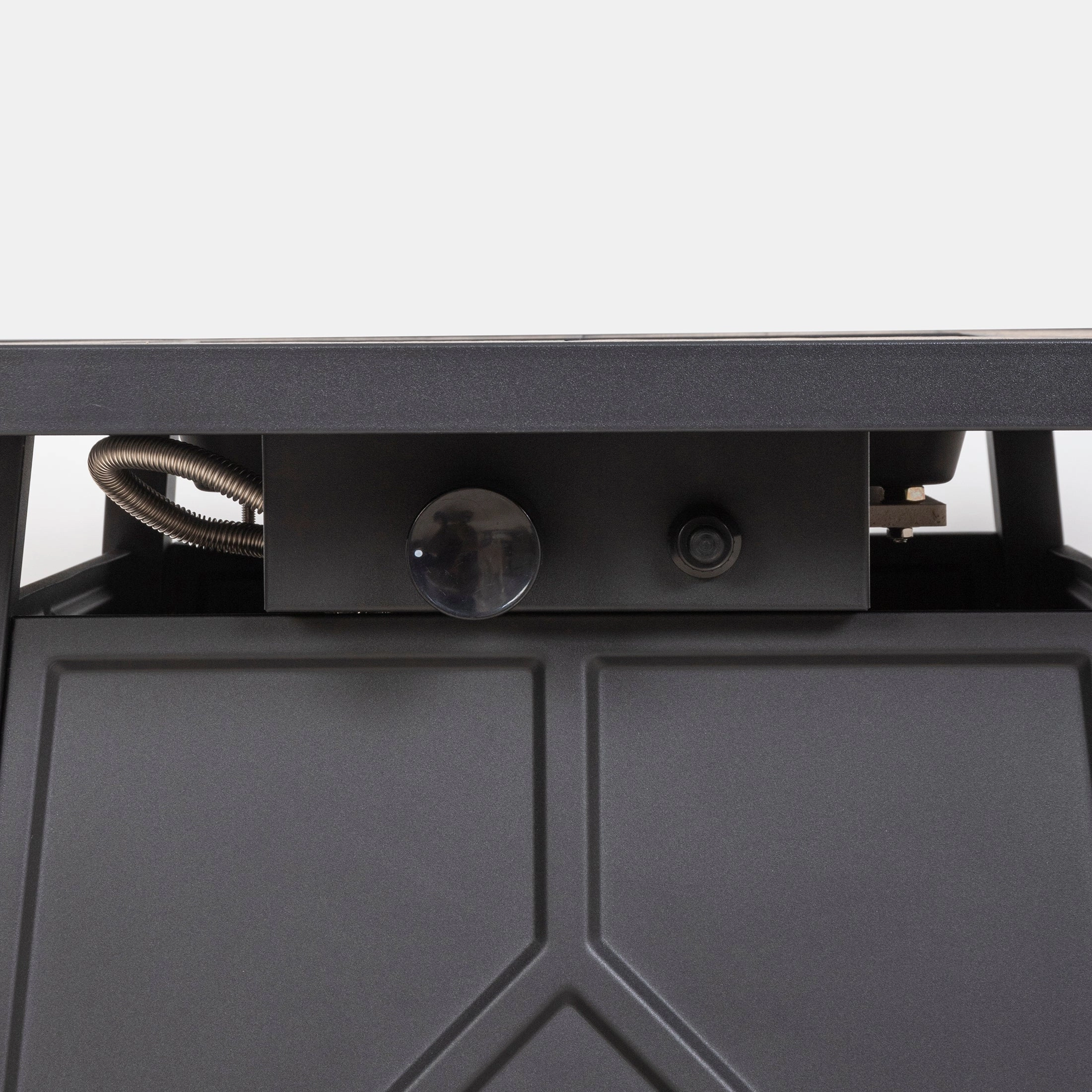 Pizzello FOP-210031 28'' Outdoor Auto-Ignition Propane Gas Fire Table with Waterproof Cover