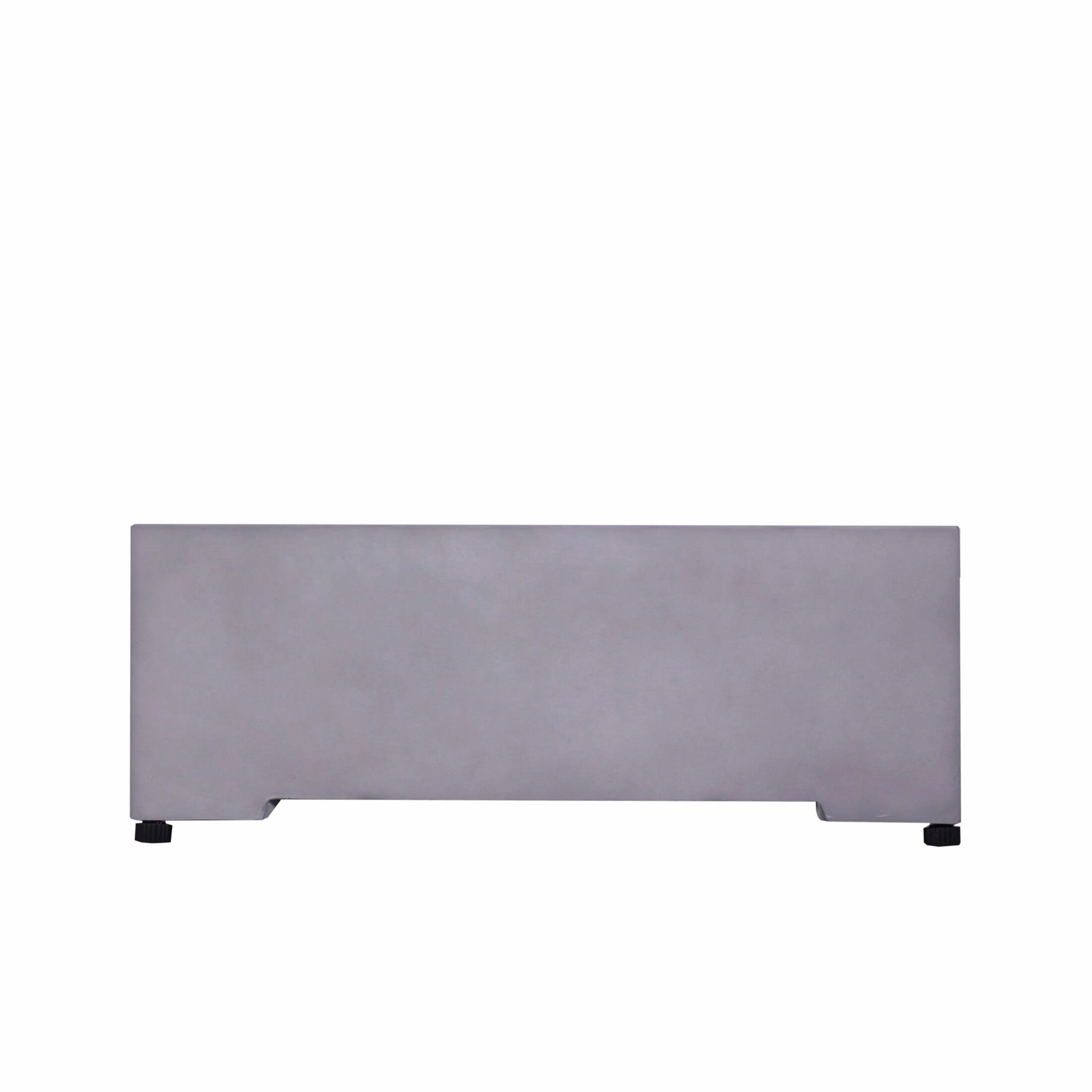 Pizzello FOP-210501 Exterior Faux Stone Propane Fire Pit For Outdoor Garden Backyard with Water Proof Cover