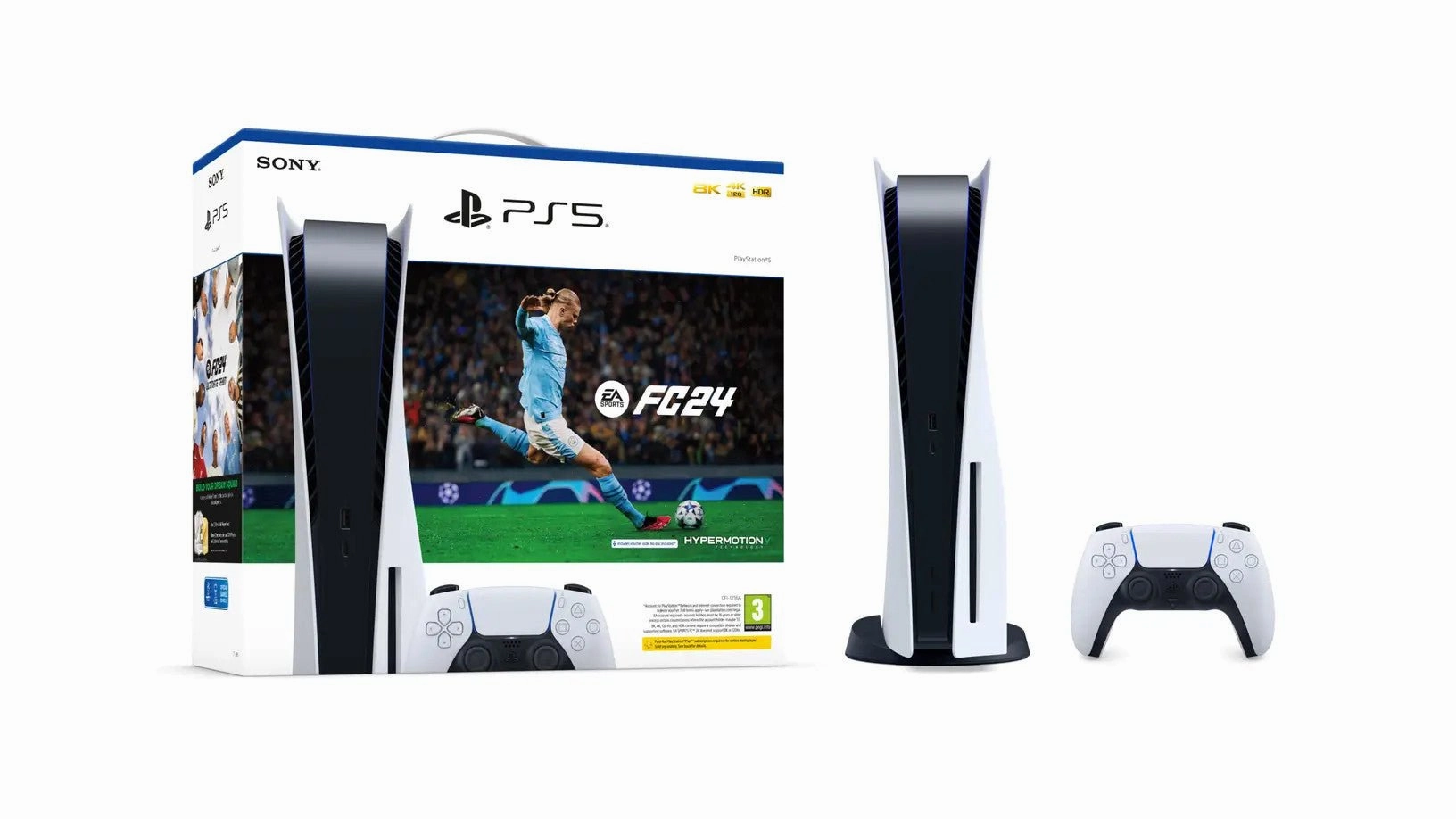 PlayStation 5 CD Console EA Sports FC 24 Voucher ( Ultimate Team Edition ) Bundle