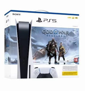 PlayStation 5 CD Edition Console   God of War: Ragnarok Voucher