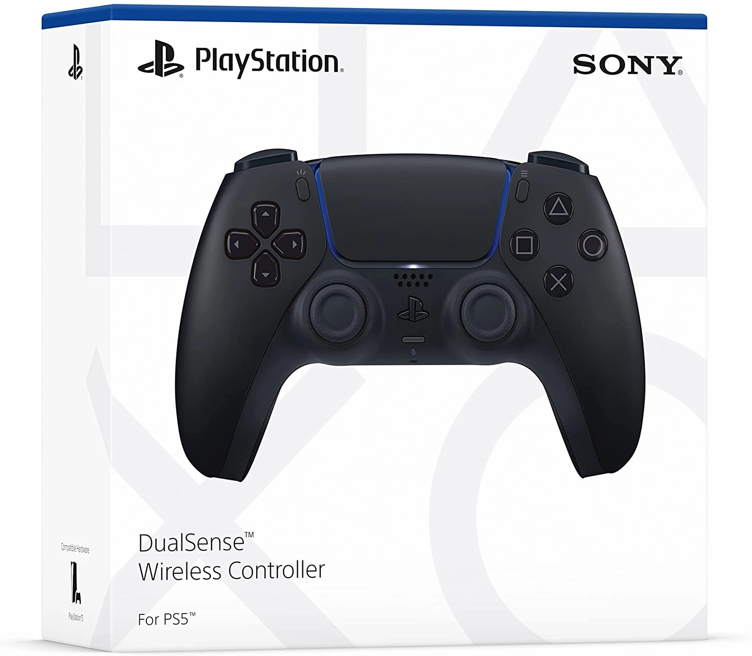 PlayStation 5 Slim Console Digital Edition White With PS5 DualSense Wireless Controller Midnight Black