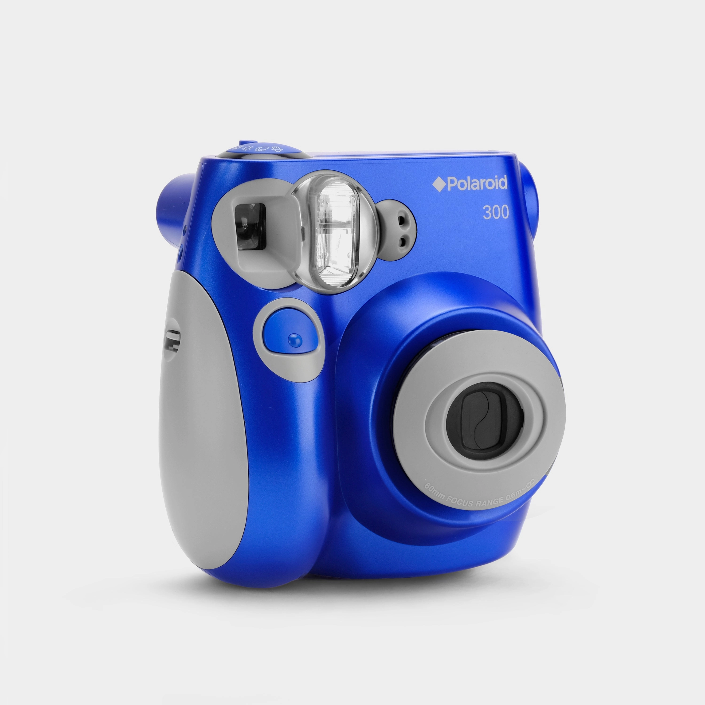 Polaroid 300 Metallic Blue Instax Mini Instant Film Camera