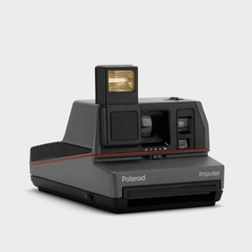 Polaroid 600 Impulse Lustre Gray Instant Film Camera photography