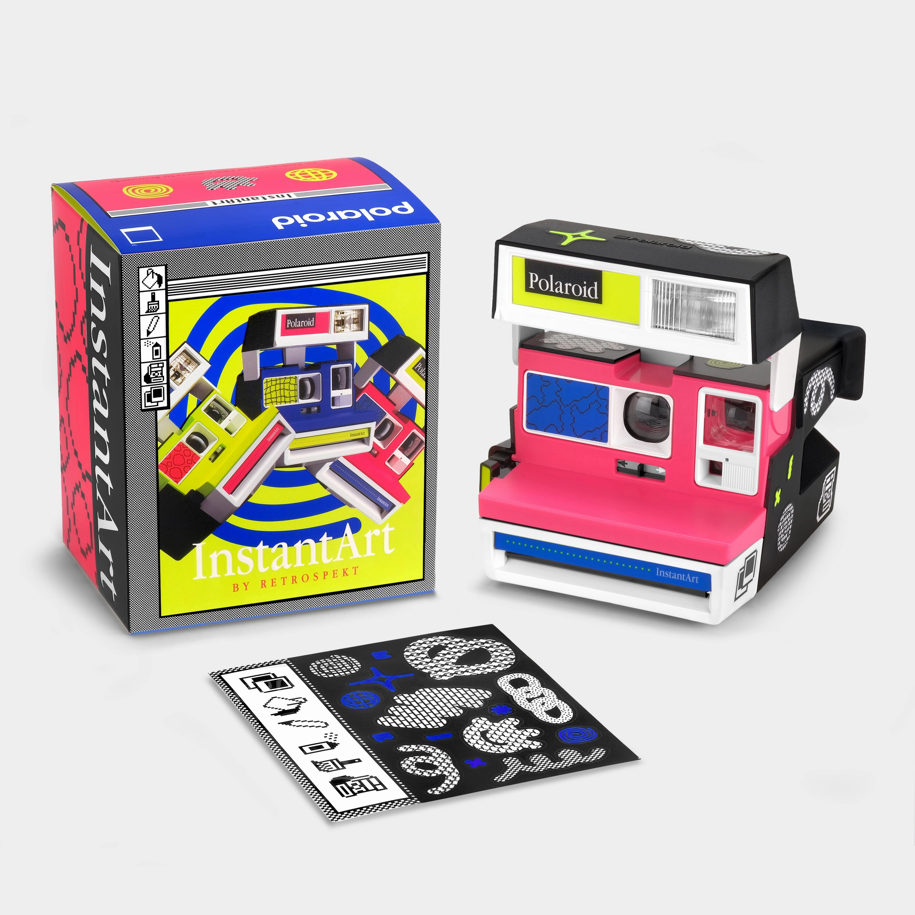 Polaroid 600 InstantArt Blotches Instant Film Camera