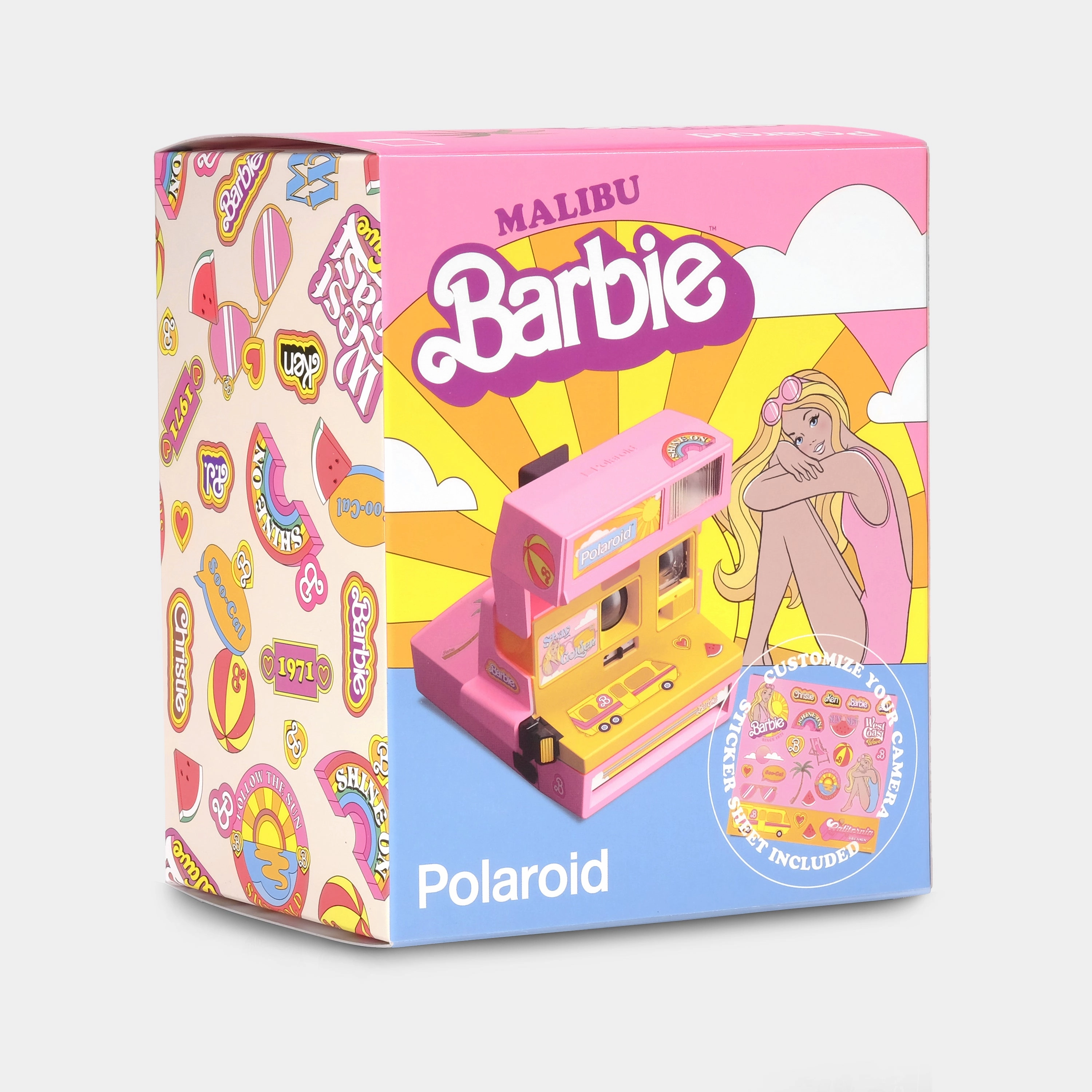 Polaroid 600 Malibu Barbie Instant Film Camera
