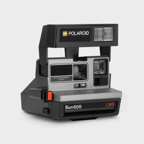 Polaroid 600 Sun600 LMS Silver and Black Instant Film Camera photography