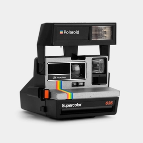 Polaroid 600 Supercolor Silver 635 Instant Film Camera photography