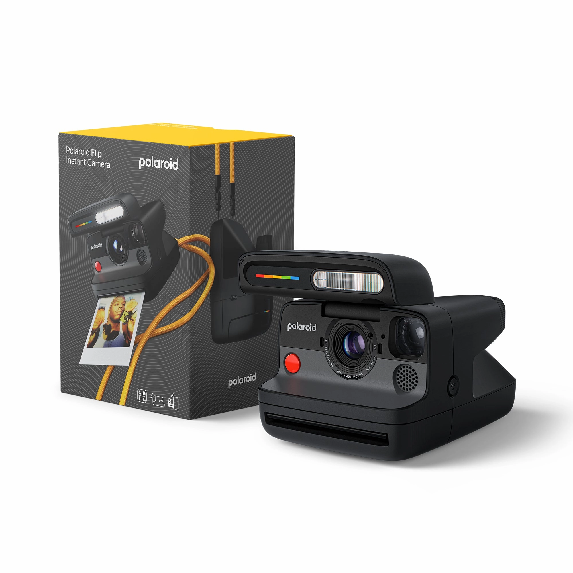 Polaroid Flip Instant Camera - Black