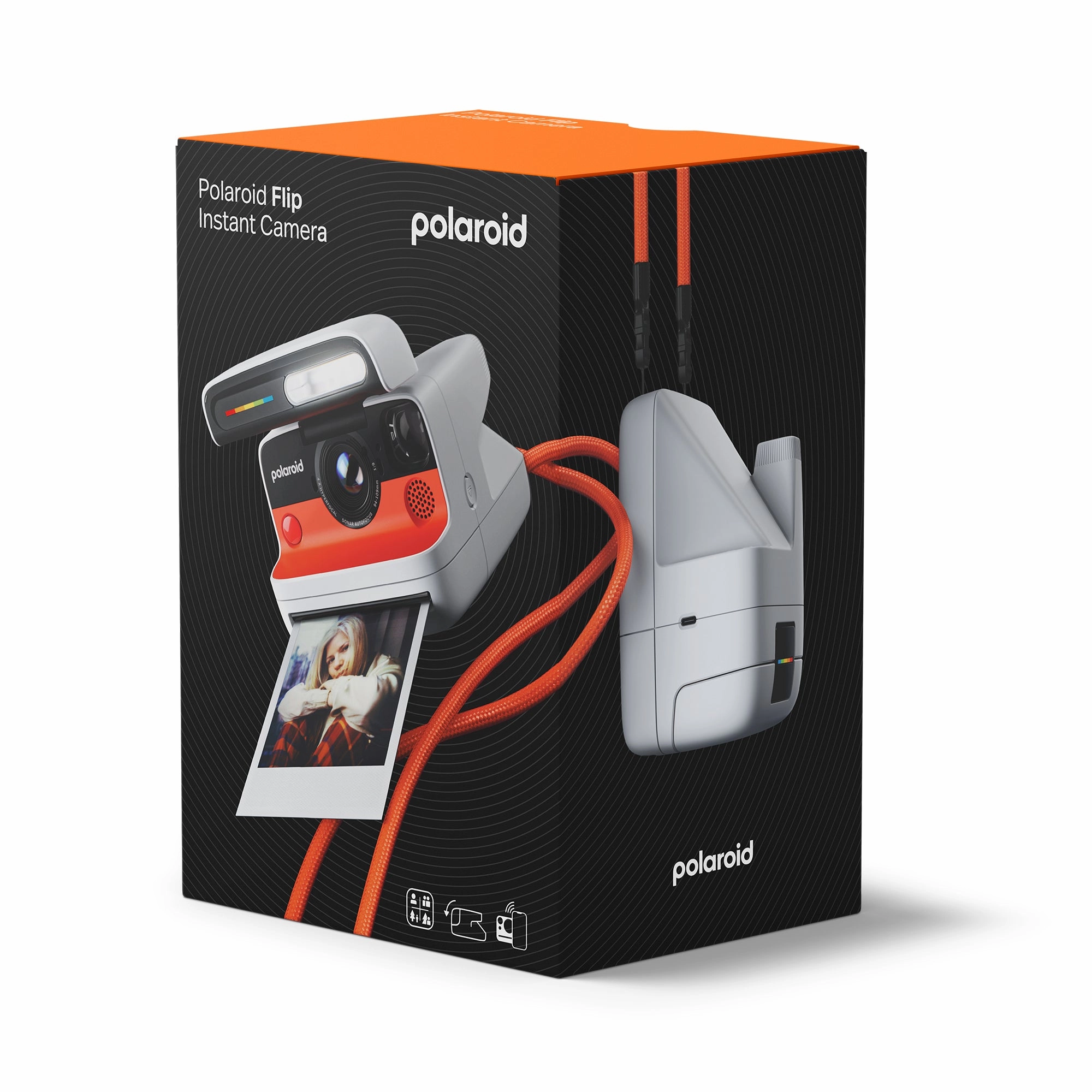 Polaroid Flip Instant Camera - White