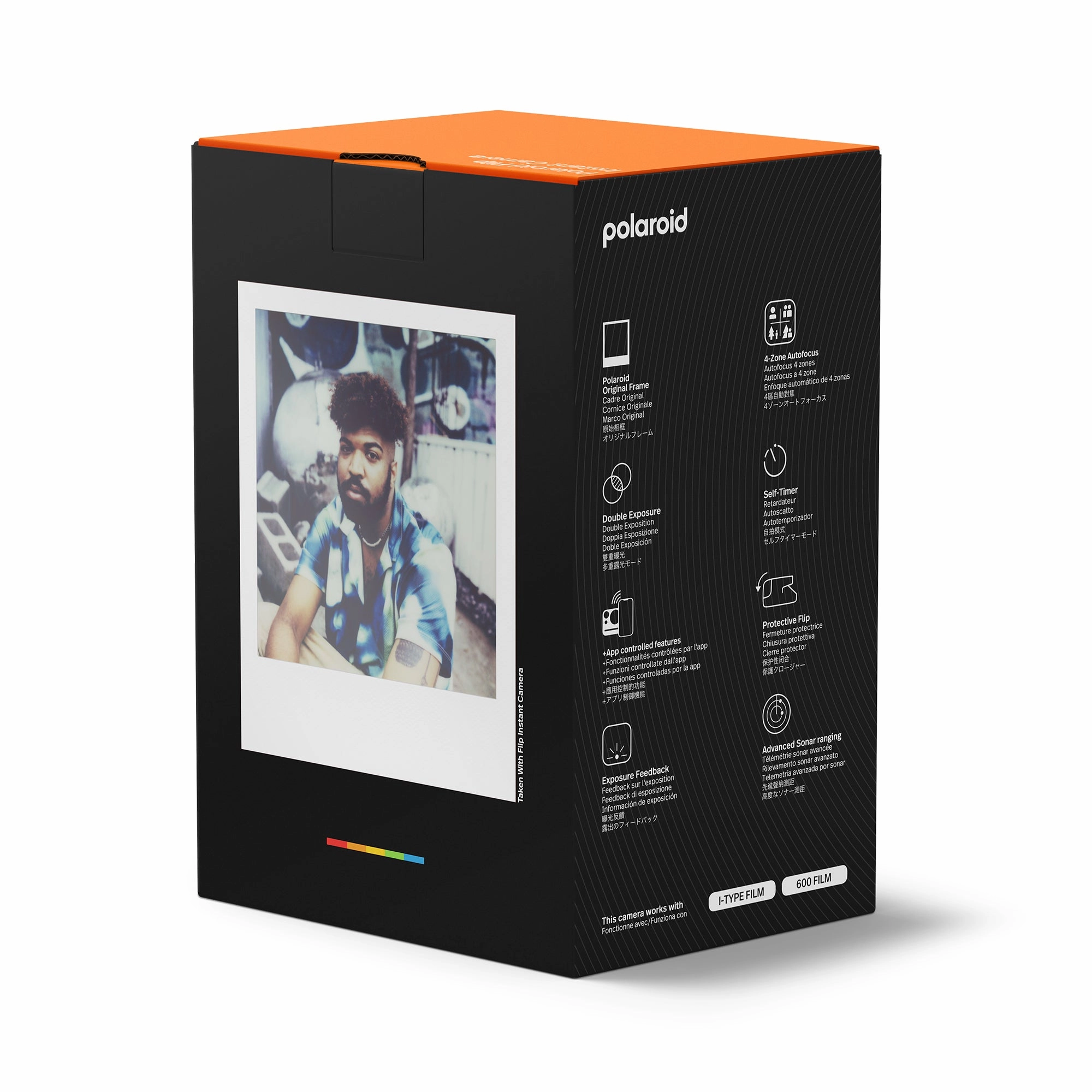 Polaroid Flip Instant Camera - White