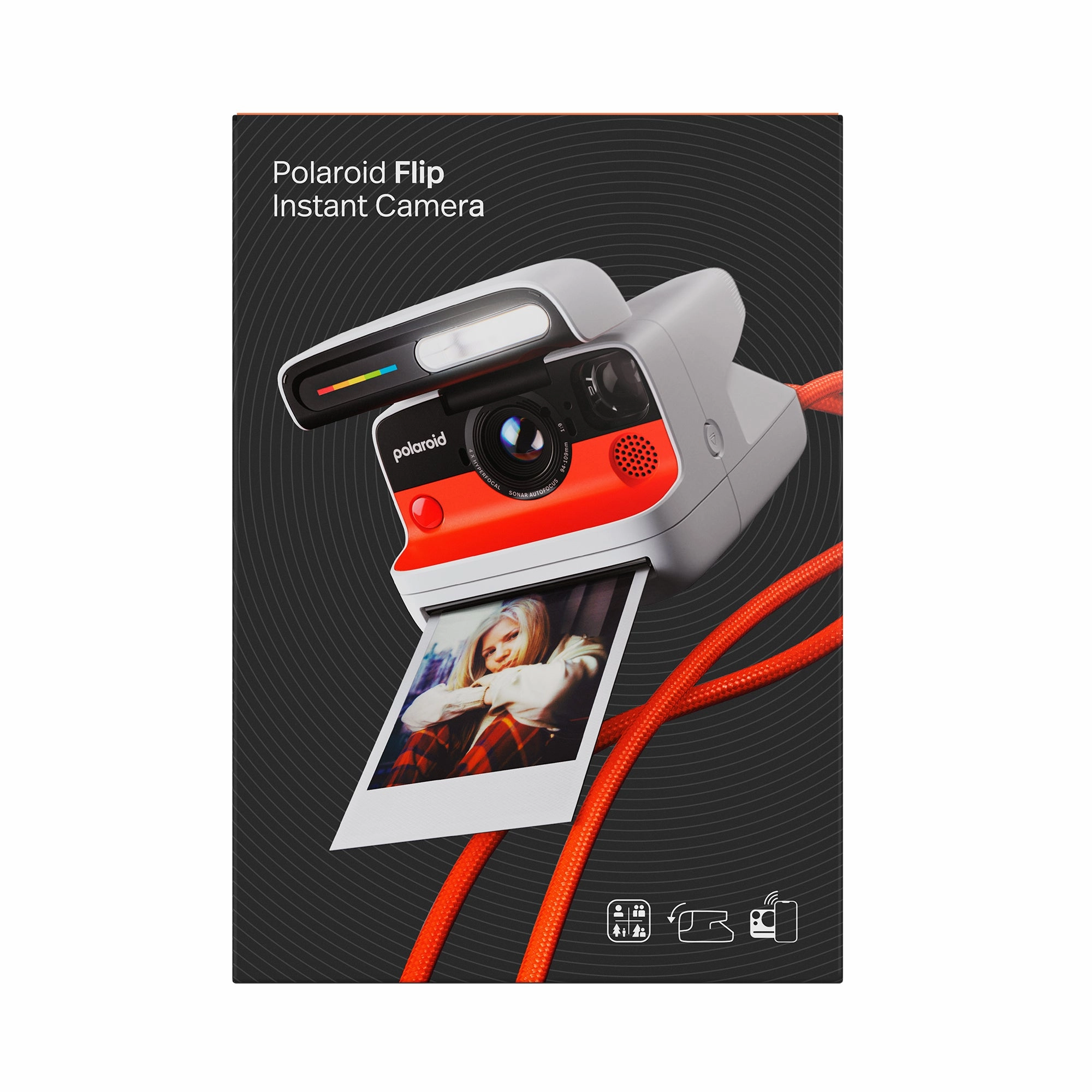 Polaroid Flip Instant Camera - White