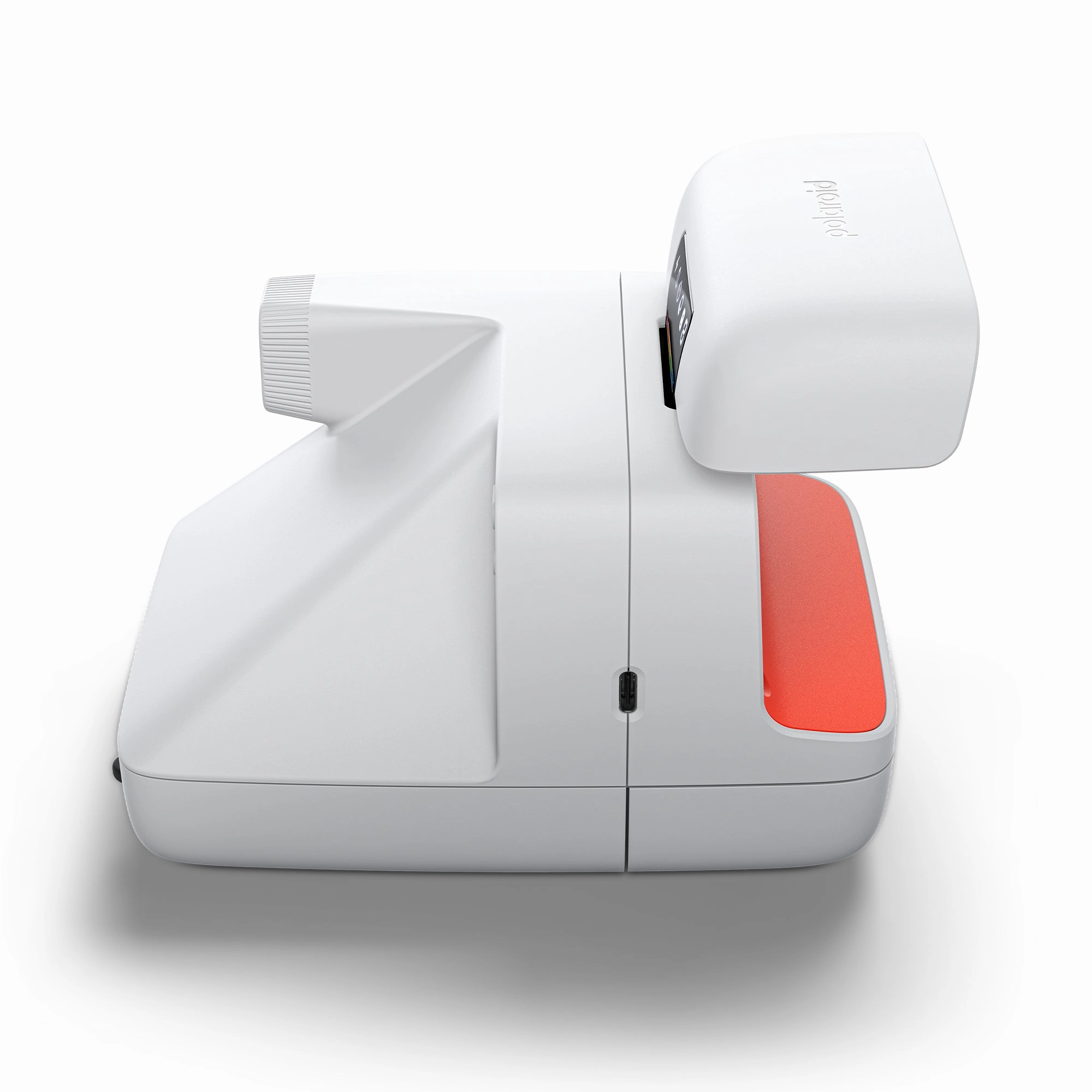 Polaroid Flip Instant Camera & Color Film Bundle (8 Photos) - White