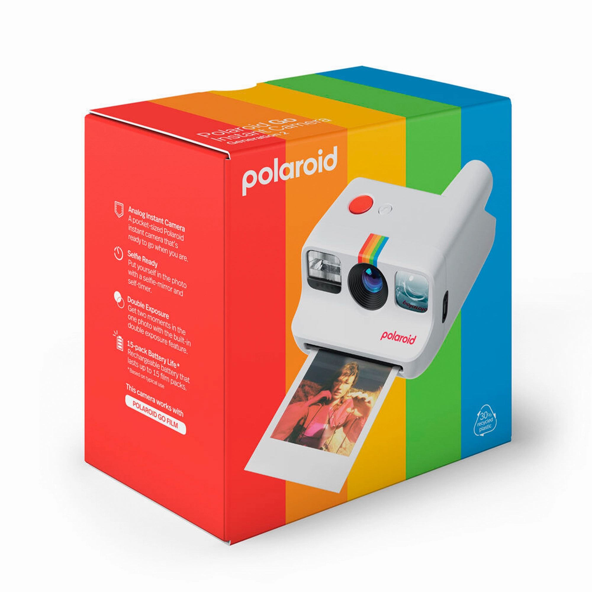 Polaroid Go Generation 2 Instant Film Camera - White