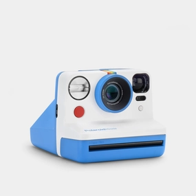 Polaroid i-Type Now White and Blue Instant Film Camera - Refurbished photography
