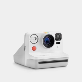 Polaroid i-Type Now White and Grey Instant Film Camera - Refurbished photography