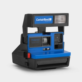 Polaroid Spirit 600 CertainTeed Blue Instant Film Camera photography