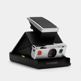 Polaroid SX-70 Model 2 Black with Chrome Folding Instant Film Camera photography