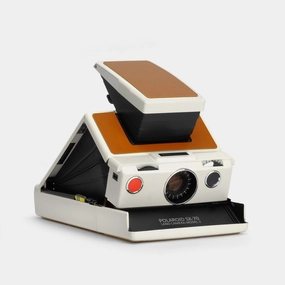 Polaroid SX-70 Model 2 White Folding Instant Film Camera photography