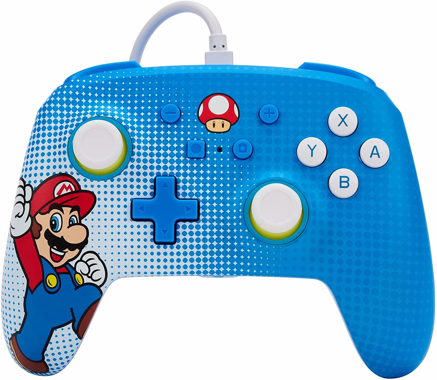 PowerA Enhanced Wired Controller for Nintendo Switch  Mario Pop Art