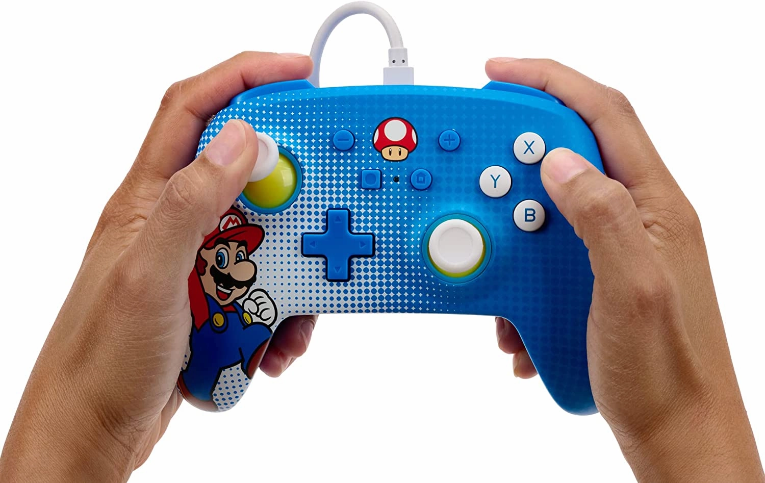 PowerA Enhanced Wired Controller for Nintendo Switch  Mario Pop Art