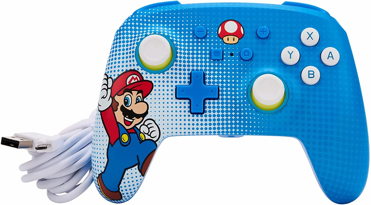 PowerA Enhanced Wired Controller for Nintendo Switch  Mario Pop Art