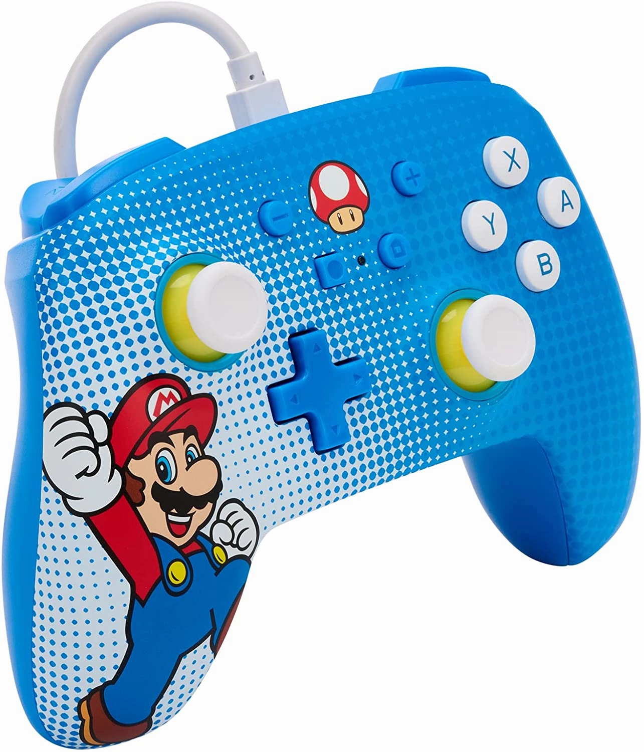 PowerA Enhanced Wired Controller for Nintendo Switch  Mario Pop Art