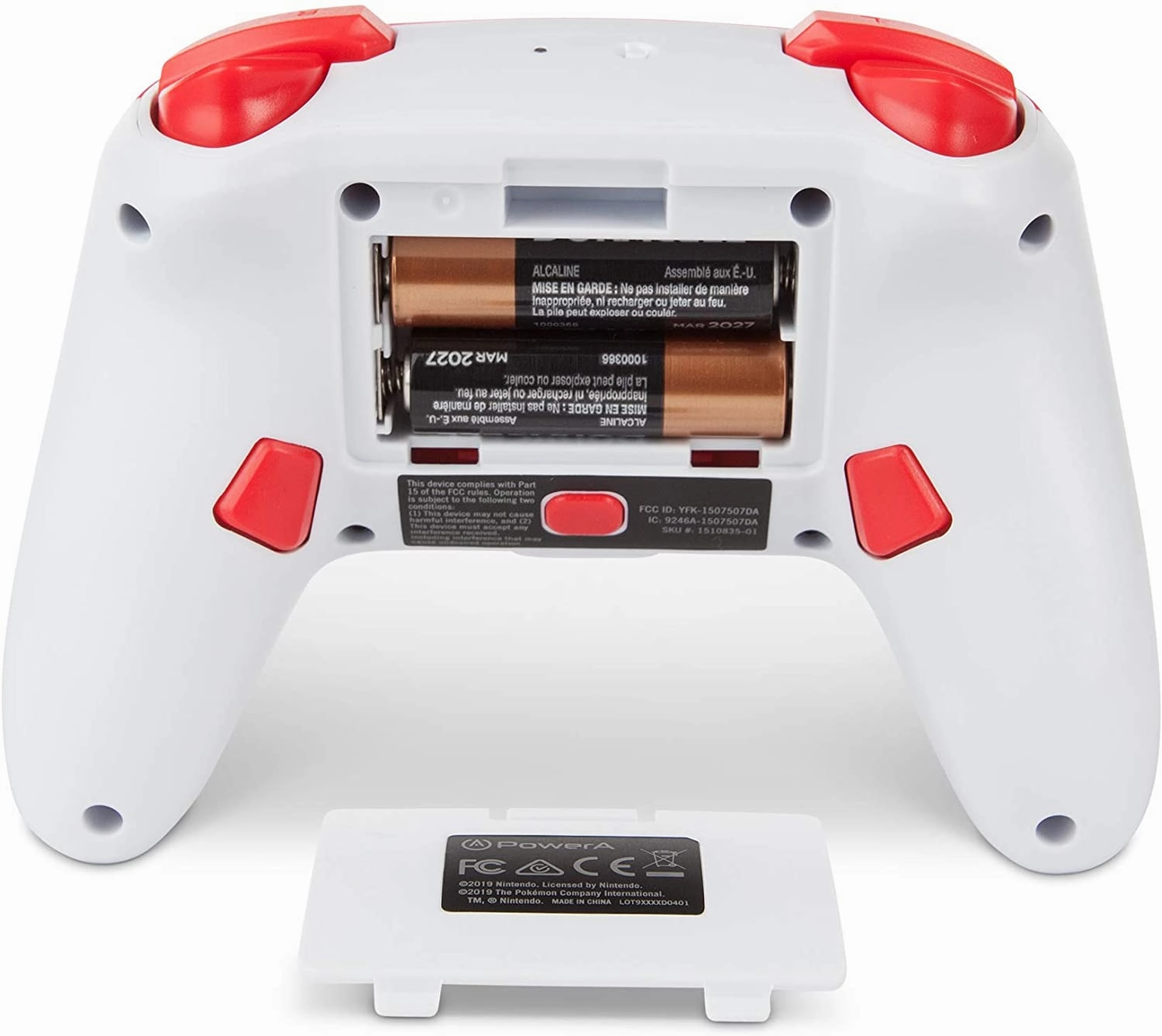 PowerA Enhanced Wireless Controller for Nintendo Switch - Pokemon Poke Ball Red