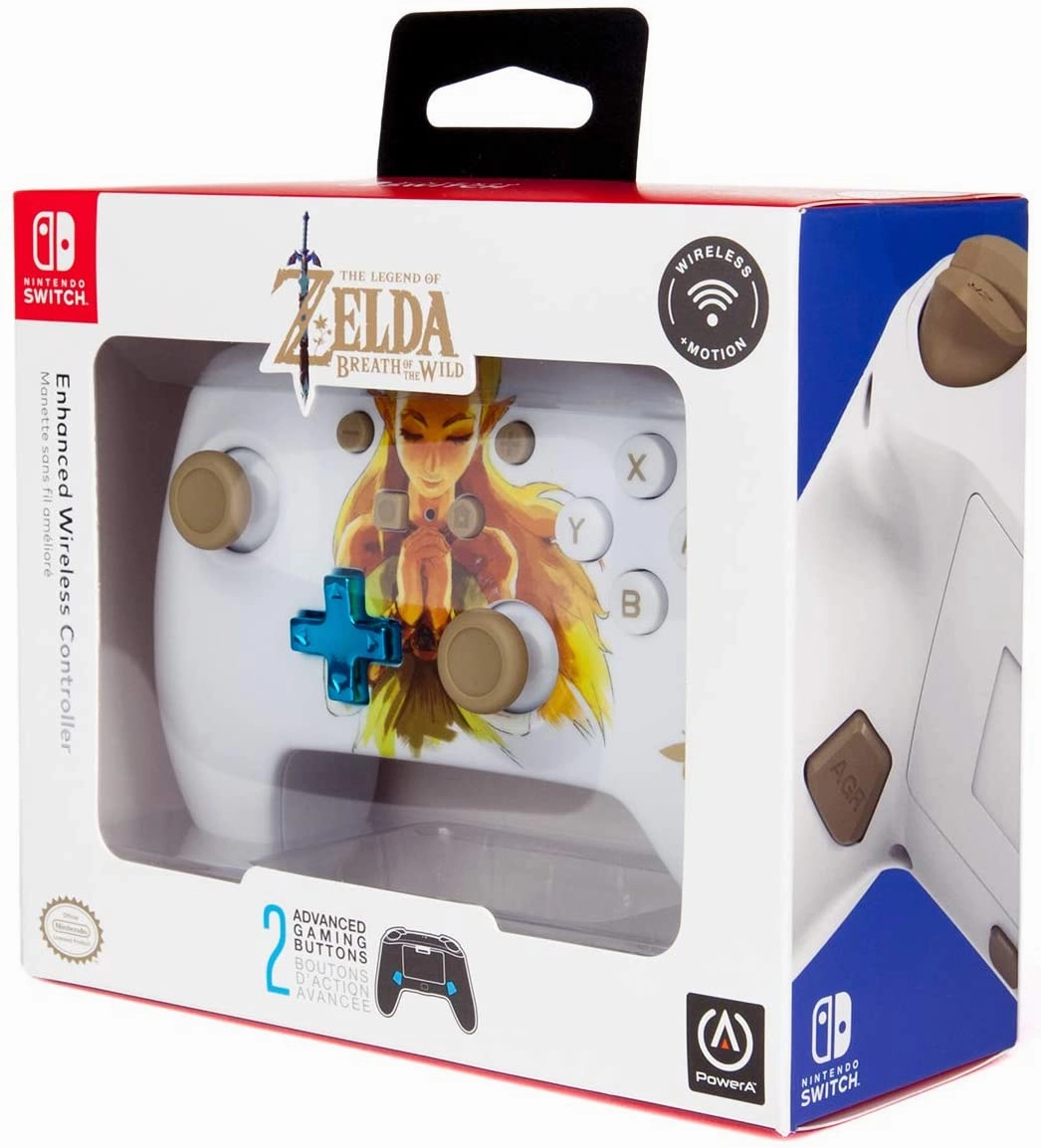 PowerA Enhanced Wireless Controller for Nintendo Switch - Princess Zelda
