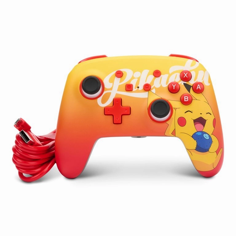 PowerA Pokmon Enhanced Wired Controller for Nintendo Switch - Oran Berry Pikachu