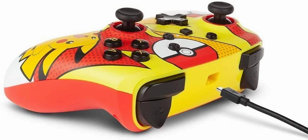 PowerA Pokmon Enhanced Wired Controller for Nintendo Switch - Pikachu Pop Art