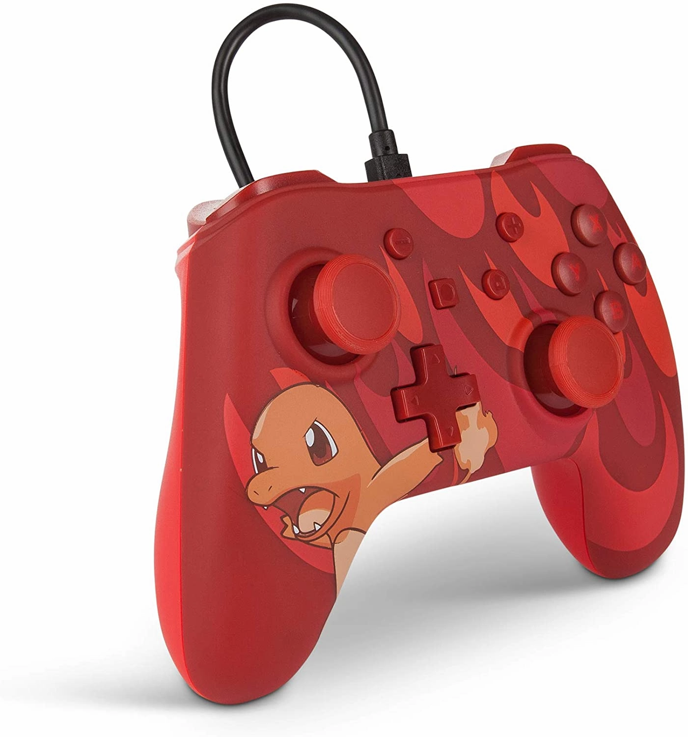PowerA Pokmon Enhanced Wired Controller for Nintendo Switch  Blaze Charmander