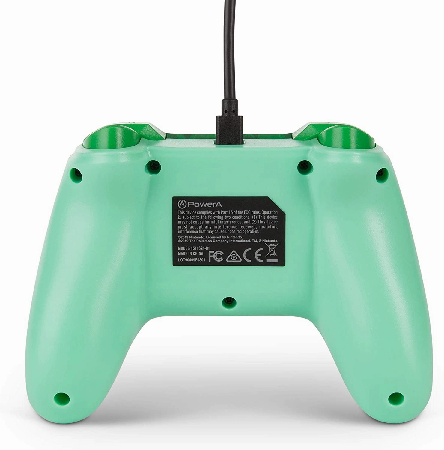 PowerA Pokmon Enhanced Wired Controller for Nintendo Switch  Overgrow Bulbasaur