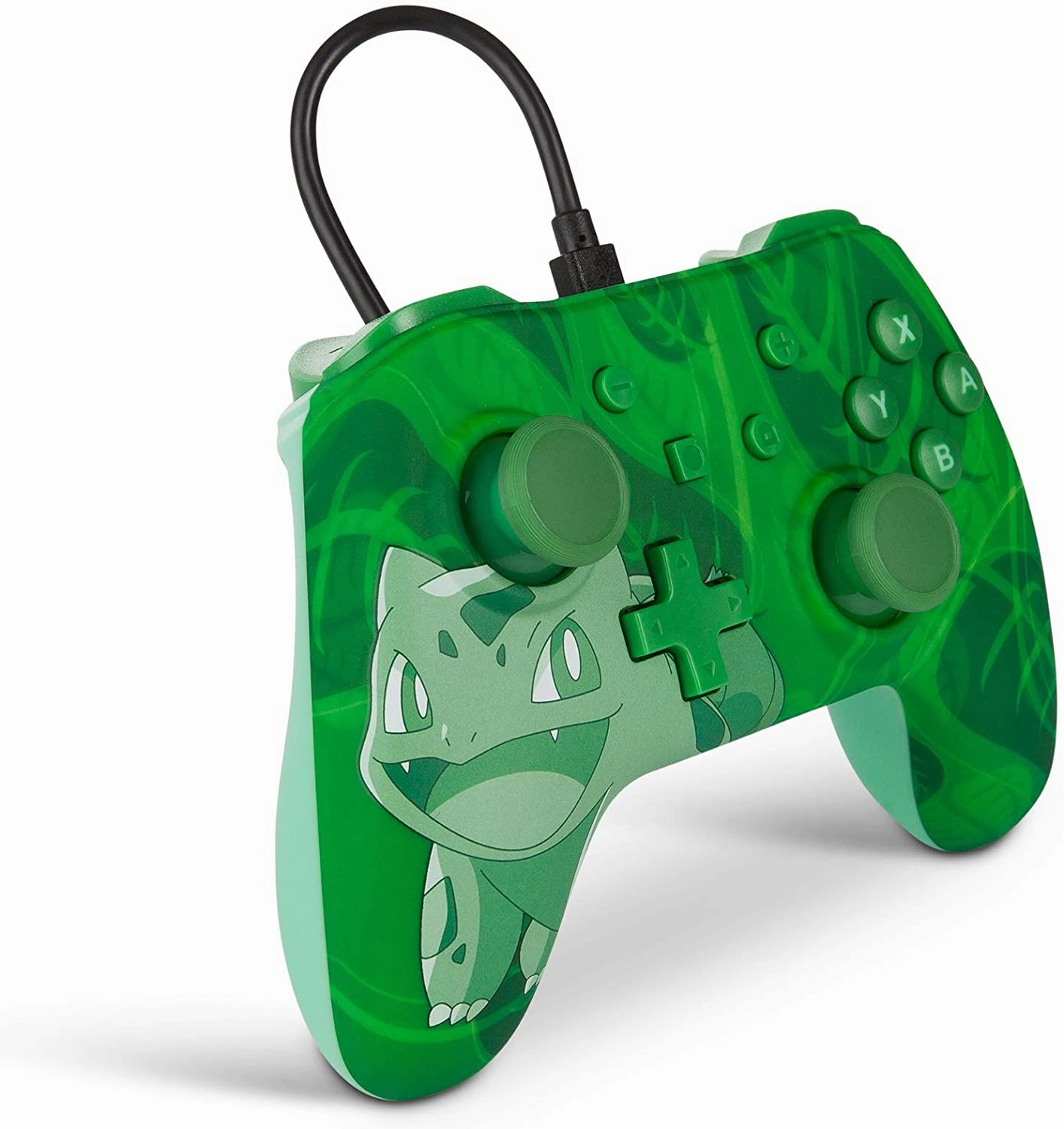 PowerA Pokmon Enhanced Wired Controller for Nintendo Switch  Overgrow Bulbasaur