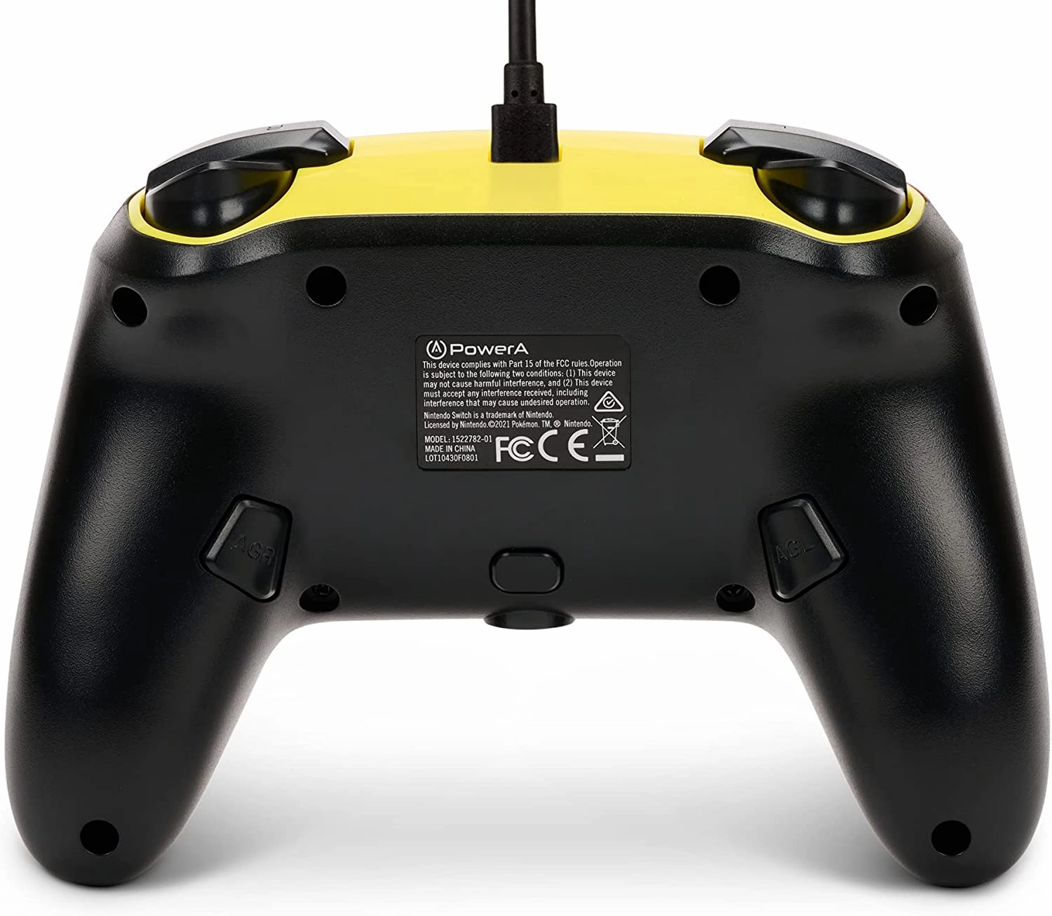 PowerA Pokmon Enhanced Wired Controller for Nintendo Switch  Pikachu Arcade