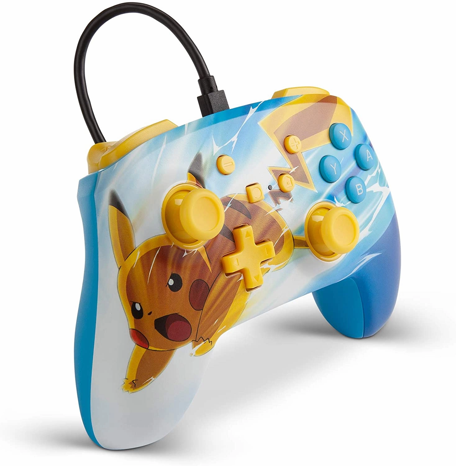 PowerA Pokmon Enhanced Wired Controller for Nintendo Switch  Pikachu Charge