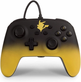 PowerA Pokmon Enhanced Wired Controller for Nintendo Switch  Pikachu Fade
