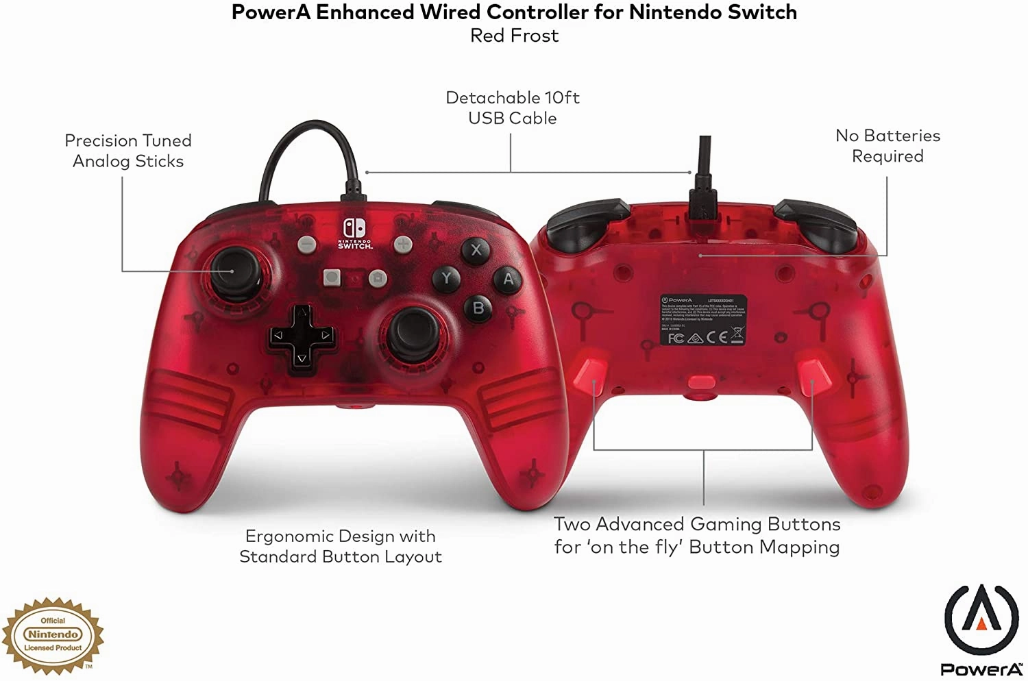 PowerA Wired Controller For Nintendo Switch
