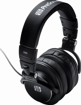 PreSonus HD9 Closed-Cup Professional Monitoring Headphones noise cancelling headphones, bluetooth earbuds