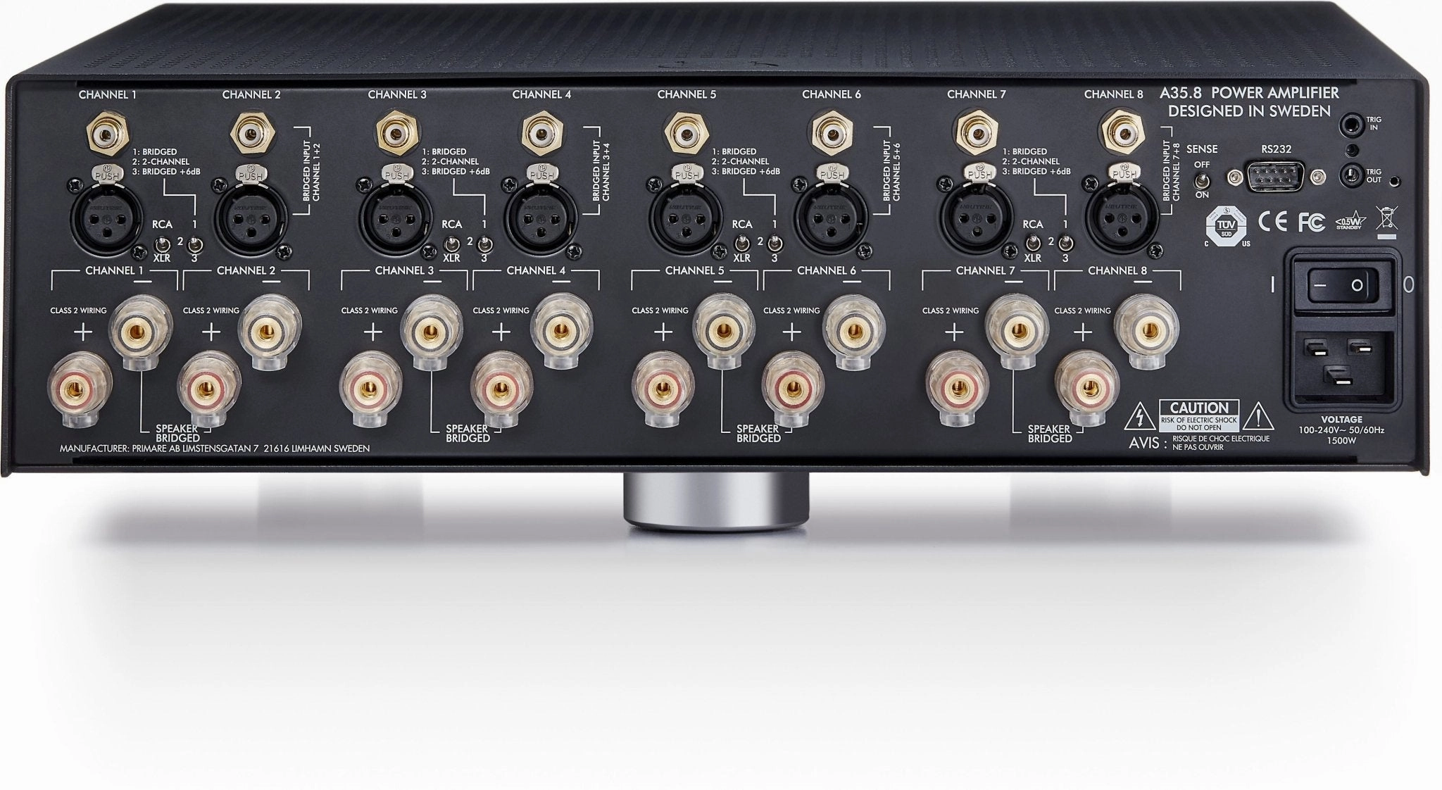 Primare A35.8 8ch x 150 watts Power Amplifier