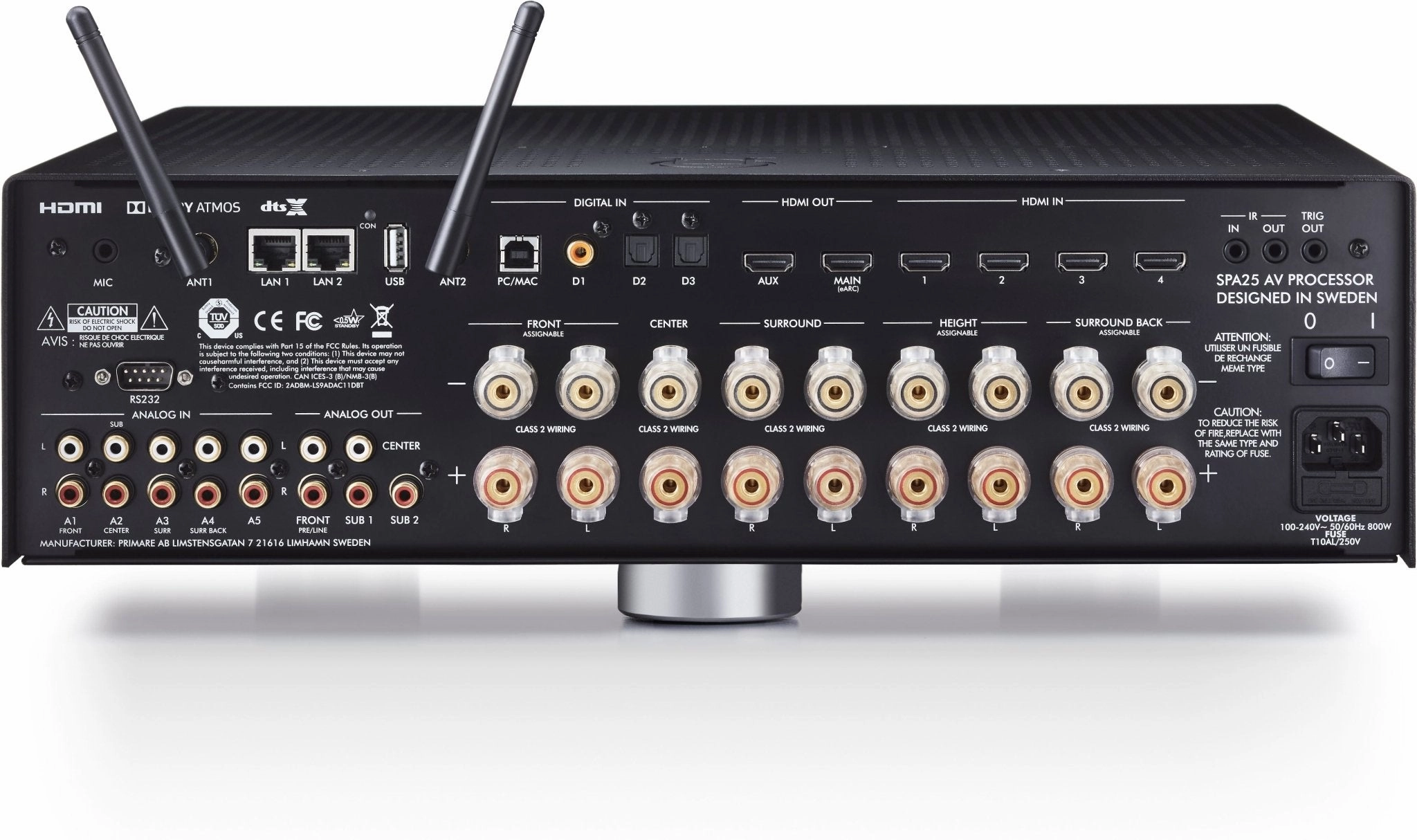 Primare SPA25 Integrated Amplifier 9 ch w. Dolby Atmos