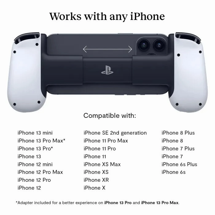 PS5 BACKBONE Controller For iPhone  - PlayStation Edition (Lightning Port)