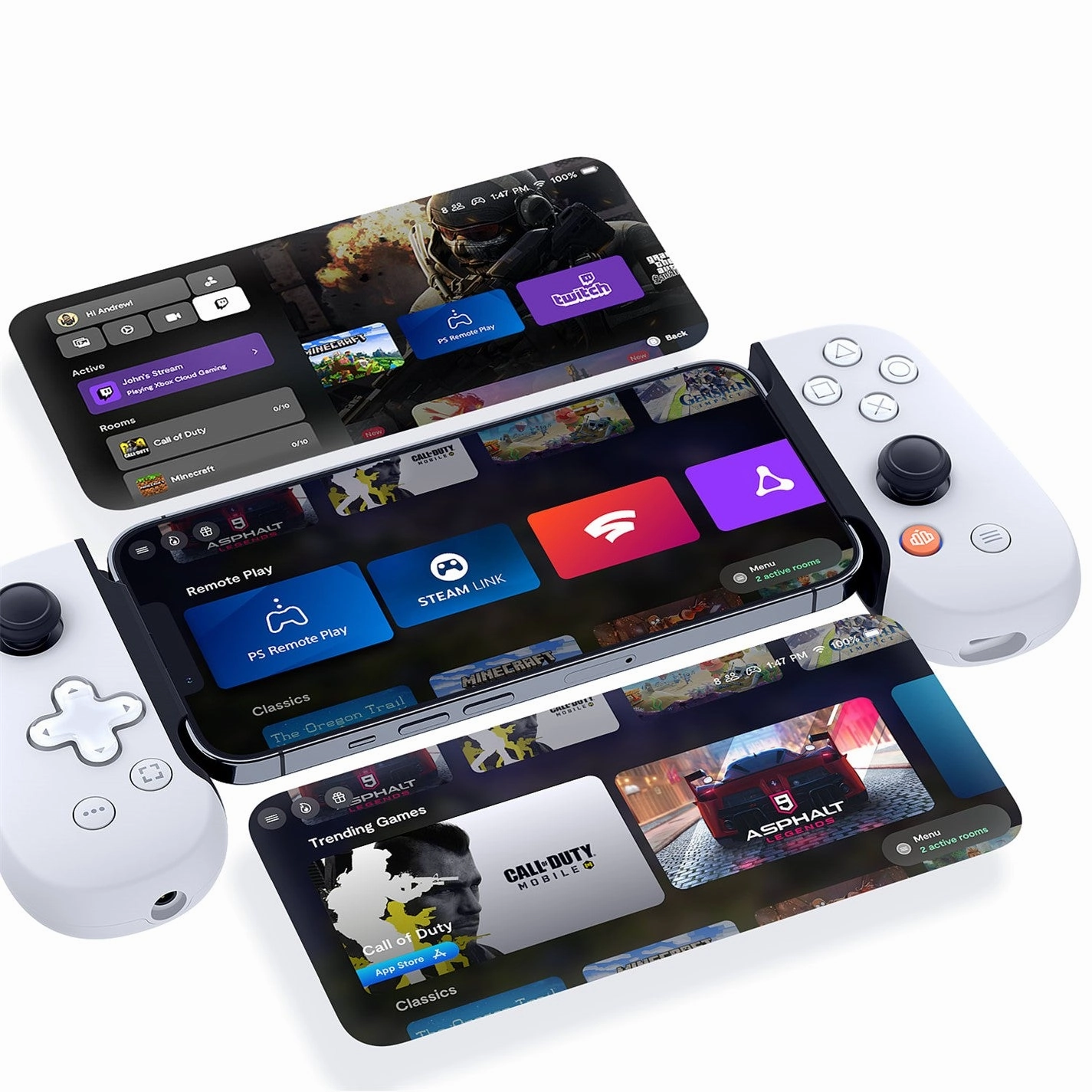 PS5 BACKBONE Controller For iPhone  - PlayStation Edition (Lightning Port)