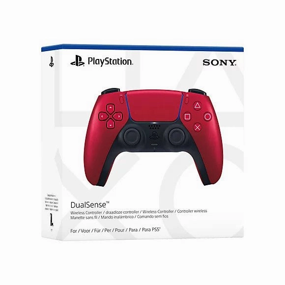 PS5 DualSense Wireless Controller - Volcanic Red