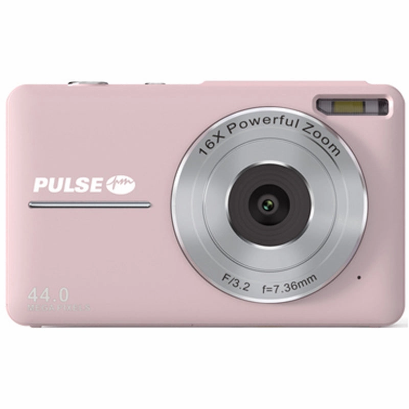 Pulse 44mp Digital Compact Camera - Pink photo