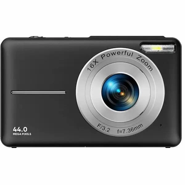 Pulse 44mp Digital Compact Camera (Black) photo