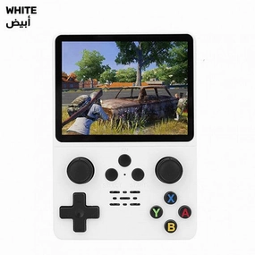 R36S Retro Handheld Video Game Console 3.5 Inch 64GB - White