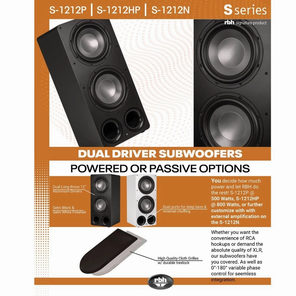 RBH S-1212HP Subwoofer