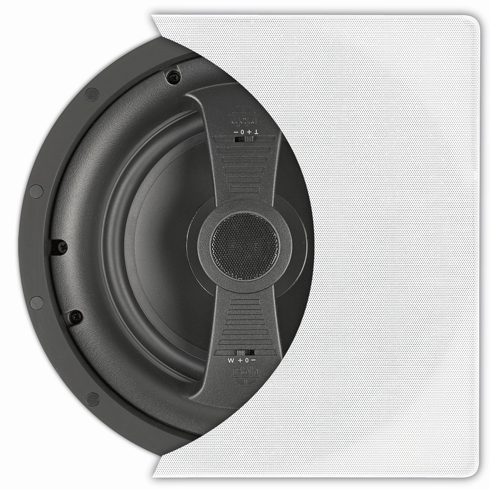 RBH Sound VA-815 2-way in-ceiling speaker with dual sound contour switches