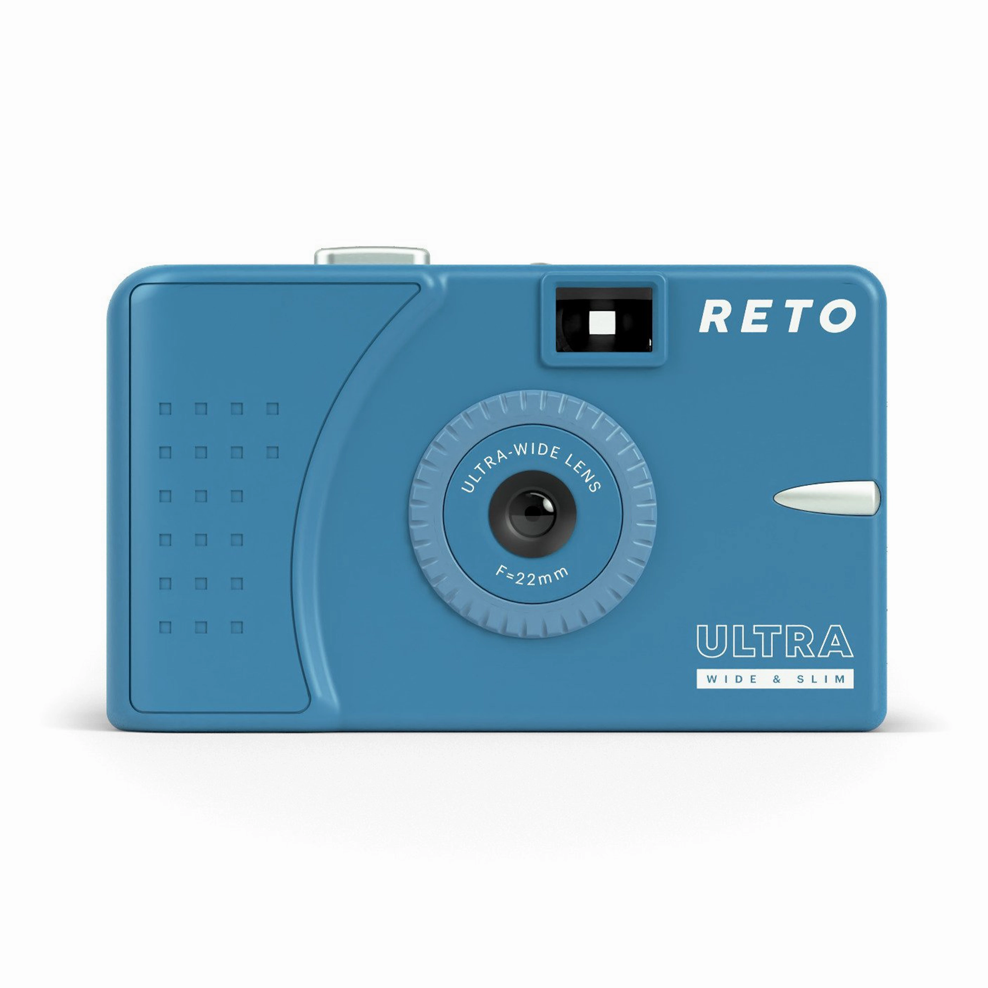 Reto Project Ultra Wide and Slim Film Camera - Blue mirrorless camera